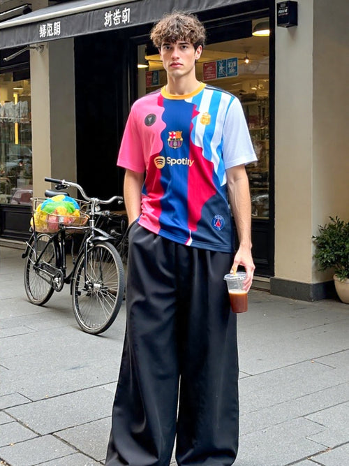 Slim fit Argentina Jersey for men casual wear.